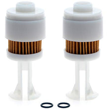 Charger l'image dans la galerie, APE RACING Fuel Filter Replacement (Pack of 2) for Yamaha 65L-24563-00-00 Suzuki 15412-93J00 Mercury 35-888289T2 Johnson Evinrude OMC 5035695 WSM 600-290 Sierra 18-7936