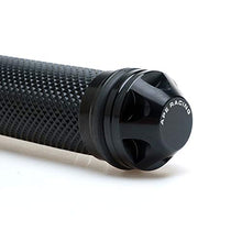 Load image into Gallery viewer, Motorcycle 7/8" Hand Grips - Universal Gel Rubber CNC Billet Aluminum Handlebar Grip With Bar End For 7/8" Handle bar ATV Motorcycle Scooter (Black)