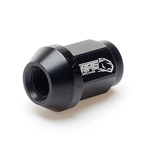 7075-T6 Aluminum Tapered Lug Nuts M10x1.25mm 17mm Hex Head 60 Conical Seat (Pack of 16) for ATV Quads