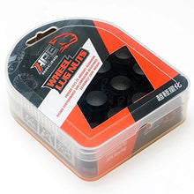 Load image into Gallery viewer, 7075-T6 Aluminum Lug Nuts M10x1.25mm 17mm Hex Head Flat Base (Pack of 16) For ATV Quads