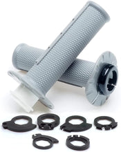 Load image into Gallery viewer, APE RACING Anti-Slip Lock-on Twist Throttle Handlebar Grips for Motorcycle Dirt bike Motocross (Gray)