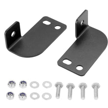 Charger l'image dans la galerie, APE RACING UTV Rear Backup Light Mounting Brackets for 2013–2025 Polaris Ranger – Rear Roof Roll Cage LED Pod Mounts