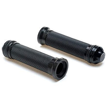 画像をギャラリービューアに読み込む, Motorcycle 7/8&quot; Hand Grips - Universal Gel Rubber CNC Billet Aluminum Handlebar Grip With Bar End For 7/8&quot; Handle bar ATV Motorcycle Scooter (Black)