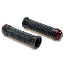 画像をギャラリービューアに読み込む, Motorcycle 7/8&quot; Hand Grips - Universal Gel Rubber CNC Billet Aluminum Handlebar Grip With Bar End For 7/8&quot; Handle bar ATV Motorcycle (Red)