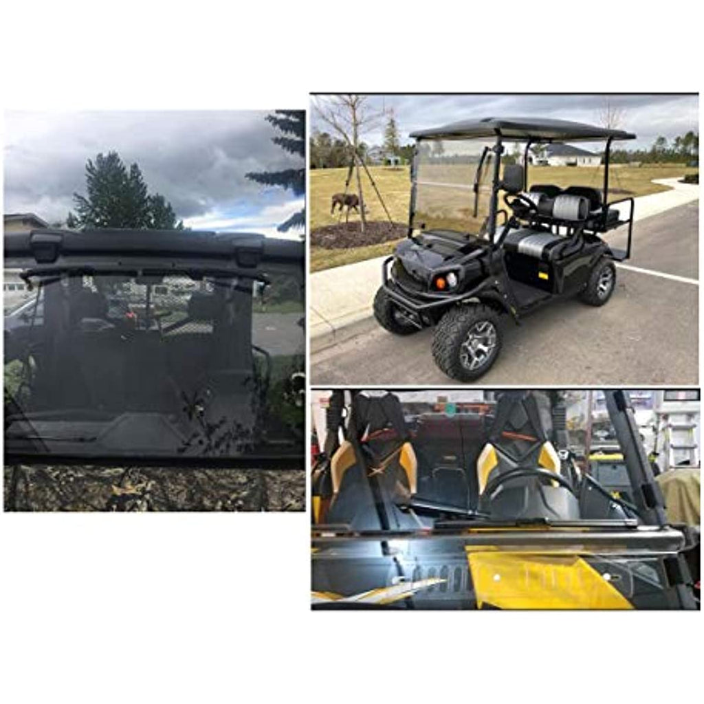 UTV Hand Wiper (13" or 14" or 16" ) UV Protected Rubber Manual Windshield Wiper for Polaris Can-Am Kawasaki Honda Yamaha Side by Side Golf Cart