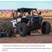 画像をギャラリービューアに読み込む, APE RACING Billet Aluminum Quick Release Universal Roll Bar Fire Extinguisher Mount Holder with 4 Clamps for UTV ATV offroad Vehicles