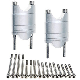 APE RACING Billet Aluminum Handlebar Risers Adjustable Raise Height for 1 1/8