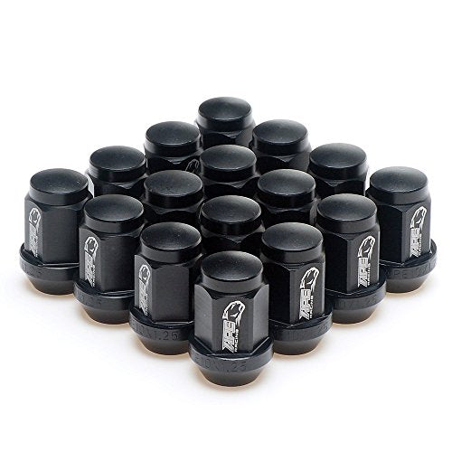 APE RACING 10x1.25mm 17mm Hex Head 60 Conical Seat Forged 7075-T6 Aluminum Tapered Lug nuts (Pack of 16) for ATV Quads