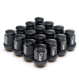 7075-T6 Aluminum Tapered Lug Nuts M10x1.25mm 17mm Hex Head 60 Conical Seat (Pack of 16) for ATV Quads