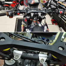 Laden Sie das Bild in den Galerie-Viewer, APE RACING 7/8&quot; 22mm Flex Handlebar For Adventure Motorcycle Dirt bike MX ATV Quad (Silver)